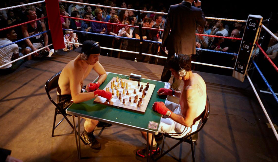 Inside wacky world of chessboxing where fighters box for three